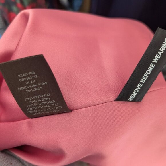 Coach lightweight quilted monogram jacket - Picture 11 of 14